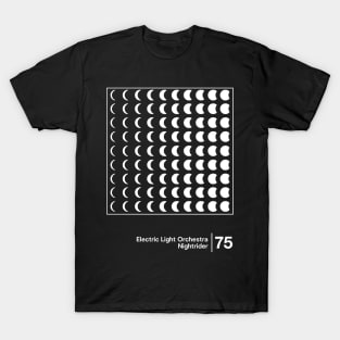 Nightrider - Minimalist Graphic Artwork Design T-Shirt